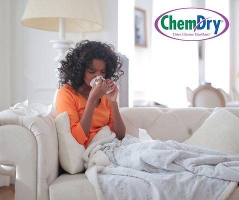 Spring is in the air and so are allergens! Did you know that Green Mitten Chem-Dry's cleaning method removes 98% of allerge...