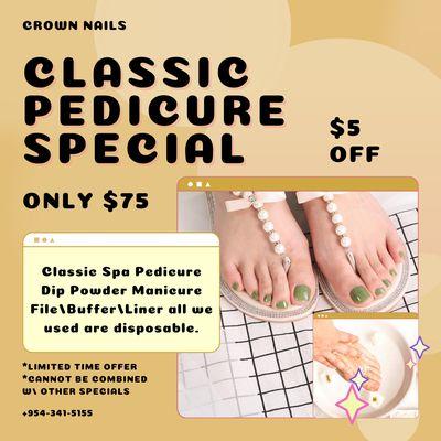 Crown Nails
 4651 N FL-7 # C2, Coral Springs, FL 33073
 Call us at 954-341-5155