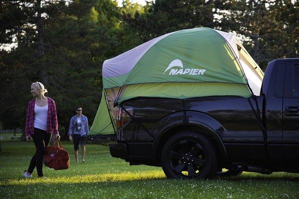 Leave Only Footprints. The Backroadz Truck Tent was created wtih every truck owner in mind.