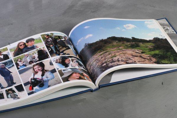 An example of our hardcover books