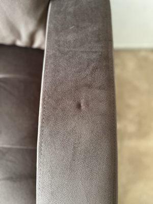 Dent in fabric