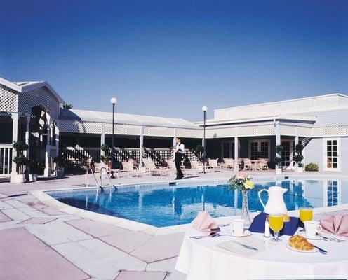 Poolside Hotel Area