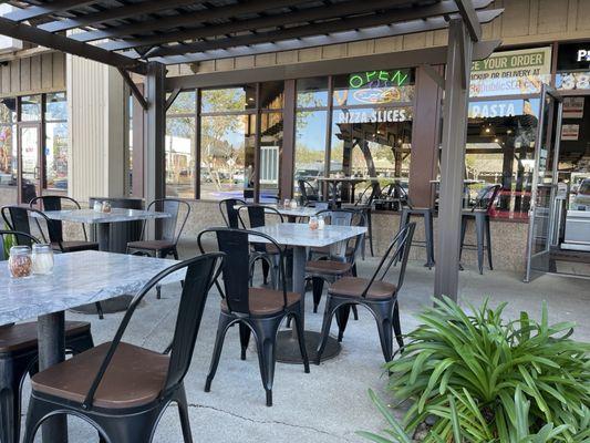 Outdoor seating