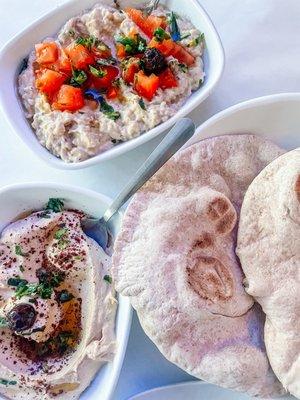 Hummus and Babaganosh