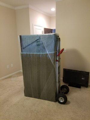 Wrapping your furniture good