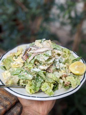 Caesar Salad with chicken @bilalandjesseatfood