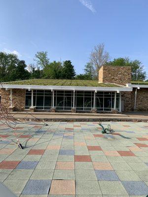 Green roof on community center