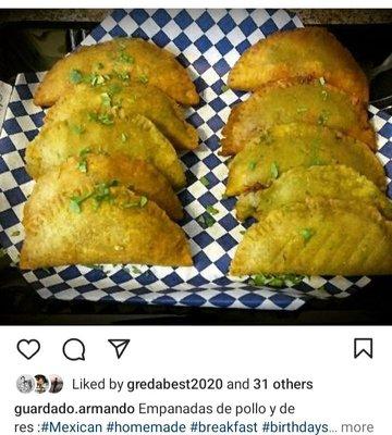 Fried empanadas