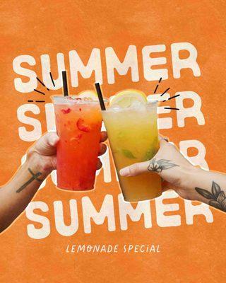 Summer Lemonade Specials