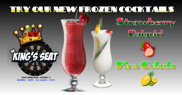 NEW Frozen Cocktails