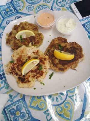 Crab cakes-Southern, New England, and Traditional styles