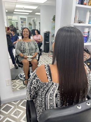 Keratin treatment