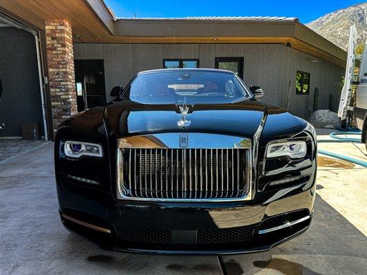 Roll Royce dialed in for a full detail