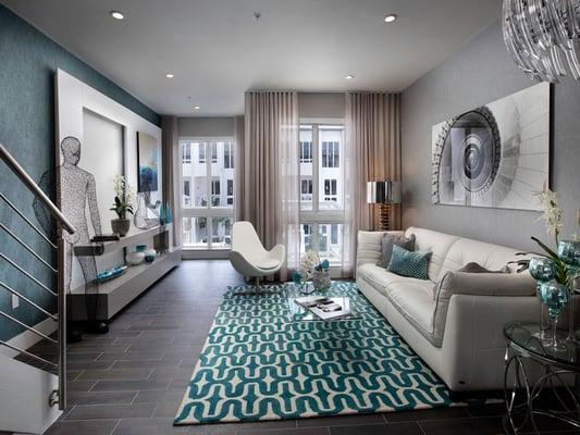 Condominium Model C Family Room