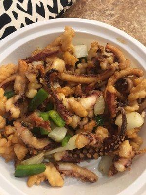 Salt and pepper squid