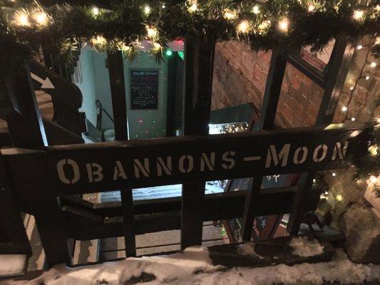 The 'new' O'bannon's entrance