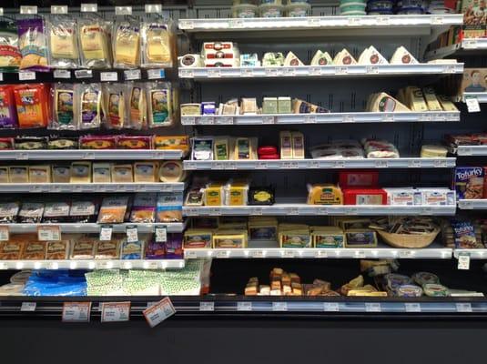 Cheese section