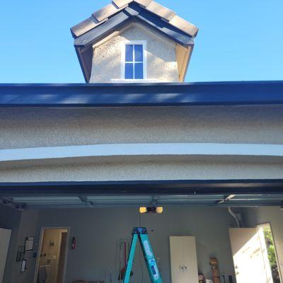 Installed new motion security in front of the garage and backyard of the patio.