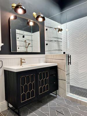 Contemporary/ Modern Bathroom Remodeling