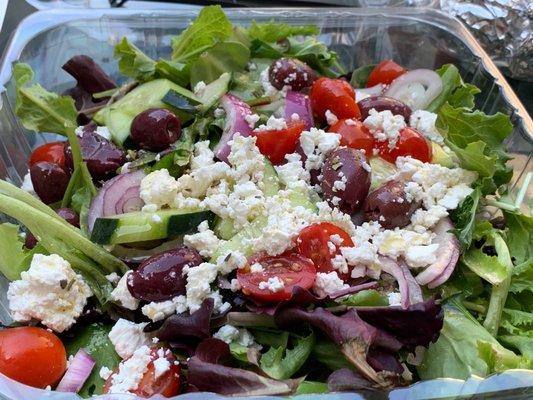 Greek Salad (oil and vinegar)