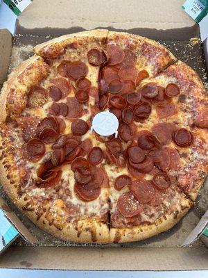 Pepperoni pizza