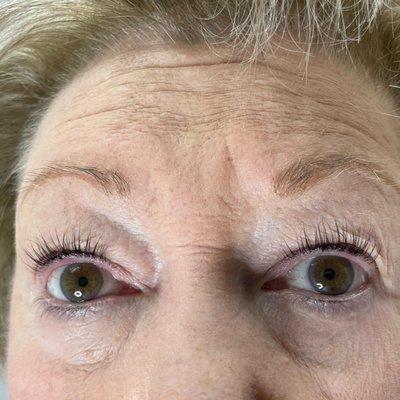 Lash lift & tint