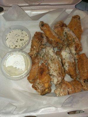 Dry Rub Ranch Wings