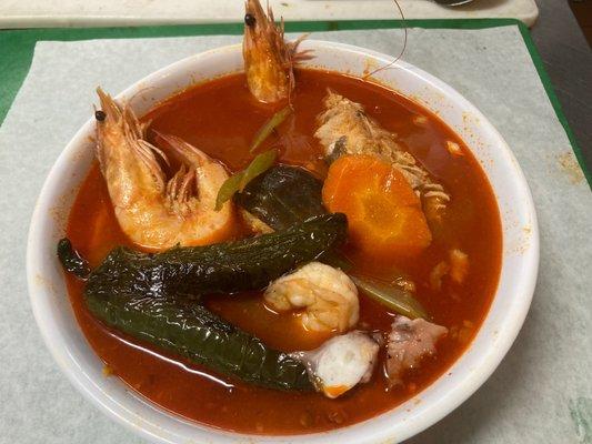 Caldo 7 mares exquisitos