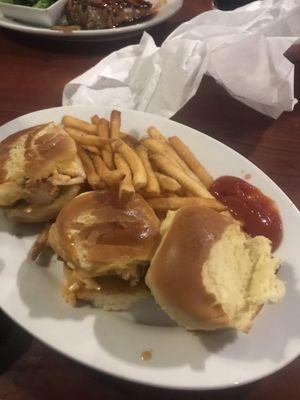 Crispy Chicken Sliders Family Meal