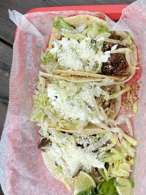 Asada carnita barbacoa tacos