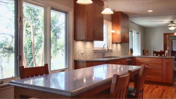 A kitchen we did