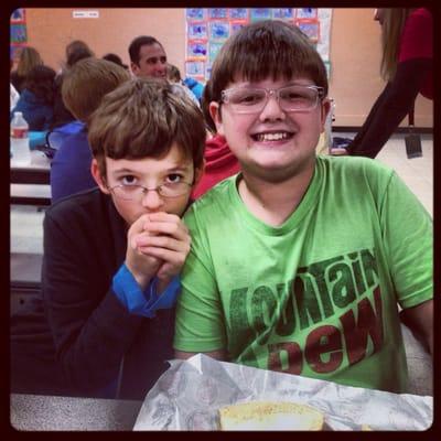 Buddies at Turkey Day Lunch