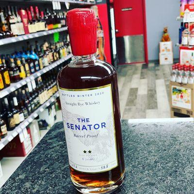 The Senator Bourbon exclusive at Paradise Liqour store, limited. Come and get yours.