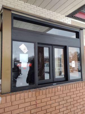 Commercial replacement glass and new build store fronts!