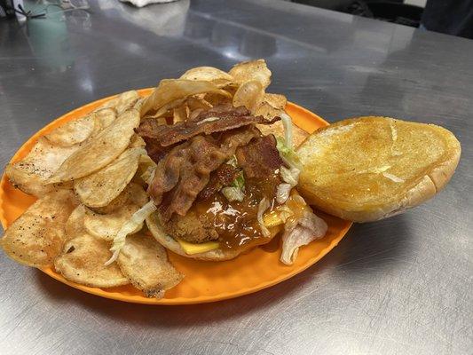 Caribbean Chicken Sandwich