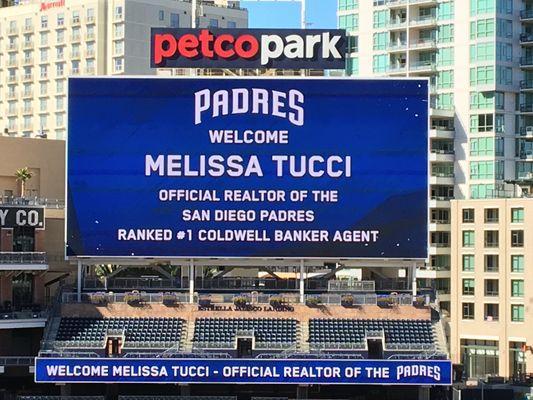 At Petco Park!