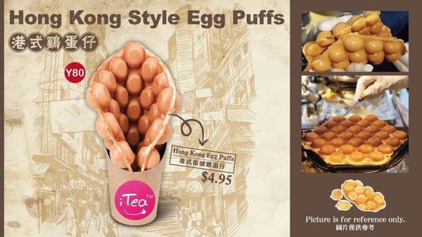 Now serving Egg Puffs!!