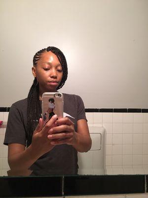 Cornrow style by Marie