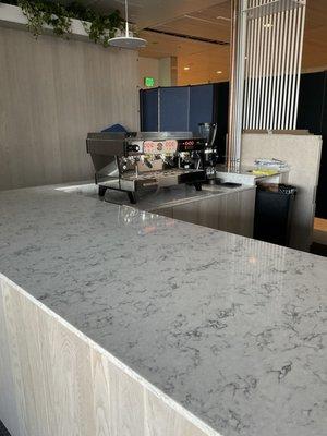 Countertop Piece created for the Good Coffee shop located in the Airport.