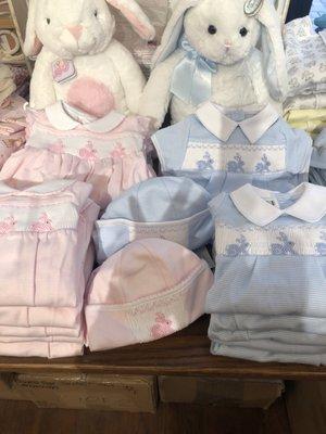 Smocking with bunnies!?!? Does it get any cuter????