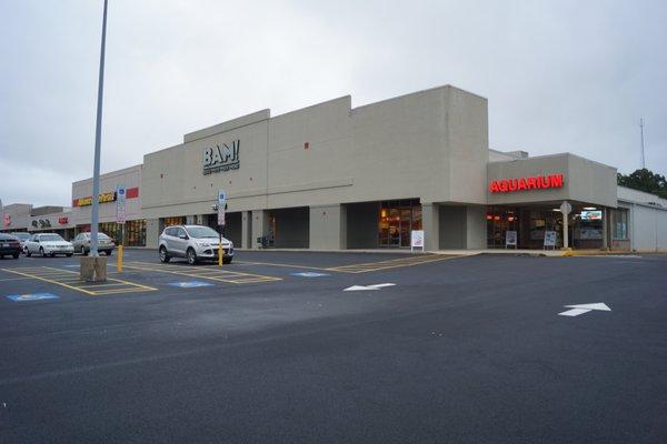 Next to BAM in Waldorf Shoppers World on Crain Highway