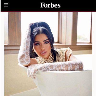 Tan by Vegas Glo for Forbes on Abigail Ratchford