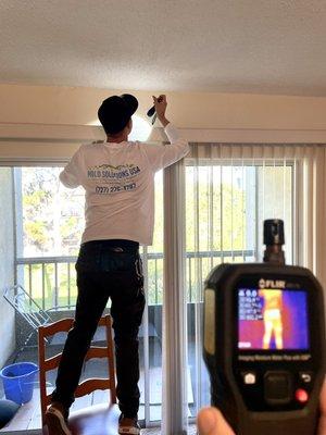 Thermal Imaging for Mold Inspection in Clearwater by Mold Solutions USA