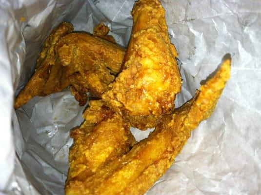 Fried chicken wings