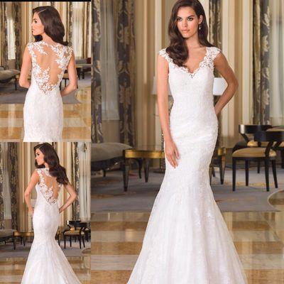 New fall Justin Alexander bridal gown! We love it!