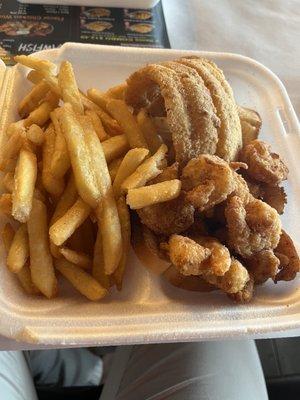 Catfish Fillet and Shrimp Combo