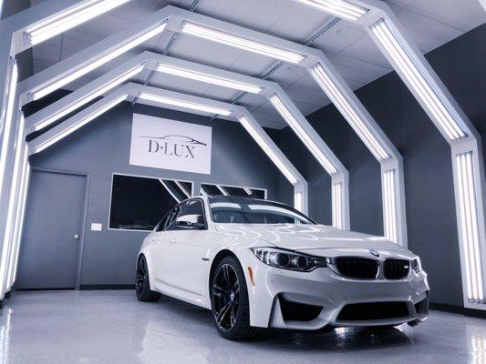 Shiny BMW M3 after our Standard wash.