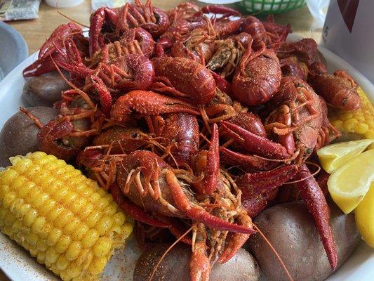 3lbs spicy Crawfish (Seasonal)