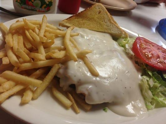 Large Chicken Fried Steak.