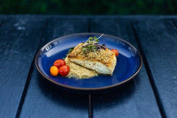 Halibut Oreganata